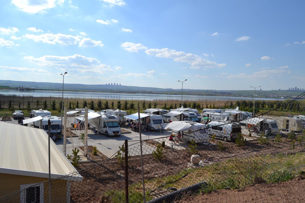 Ulasan Hotel Caravan Camping Ankara Luaran gambar
